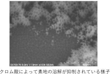 試験片の様子